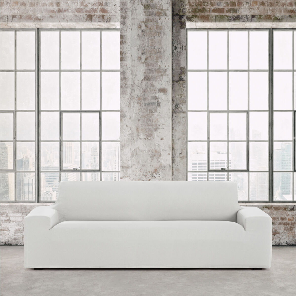 Sofa Cover Eysa BRONX White 70 x 110 x 170 cm