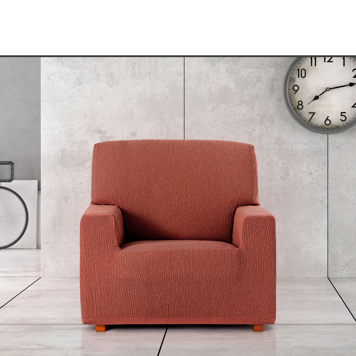 Set di divano arancioni Eysa Troya copri 70 x 110 x 210 cm 3 camere