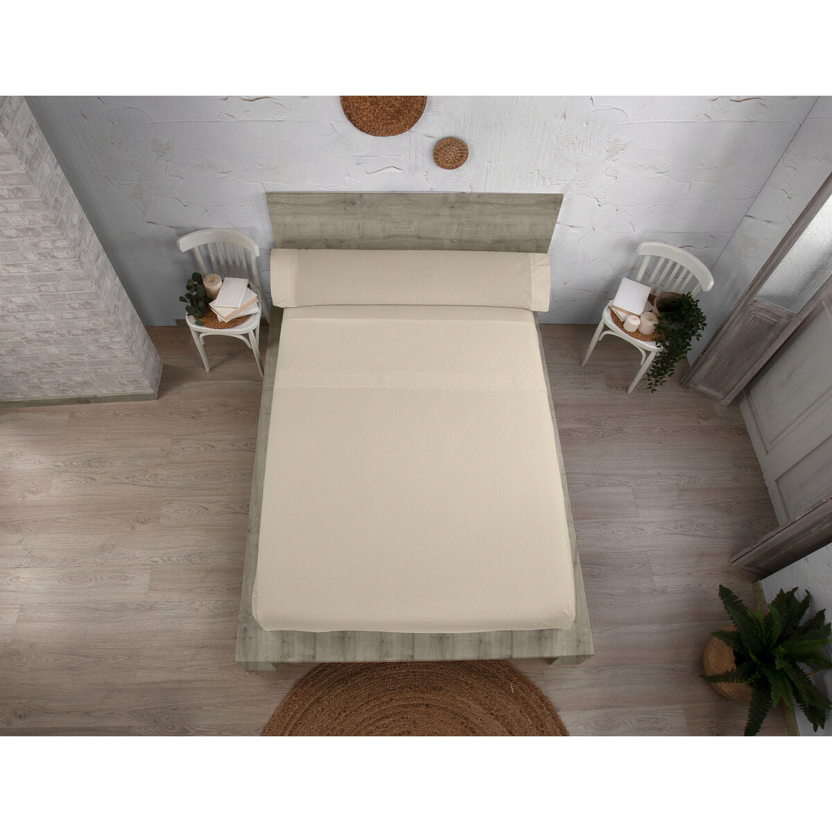 Sheet Play Alexandra House Living Quot BEIGE BED 1 Personal 3 pezzi