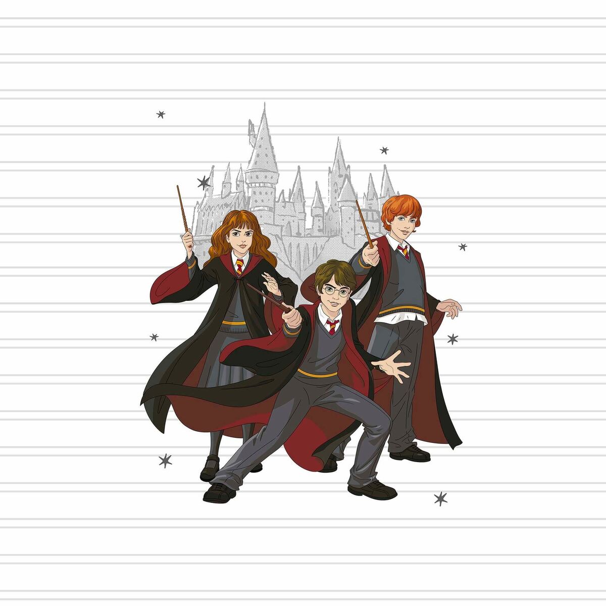Couvre-lit Harry Potter HPotter Team Multicouleur Cama 90 cm 190 x 270 cm Lit 90 cm