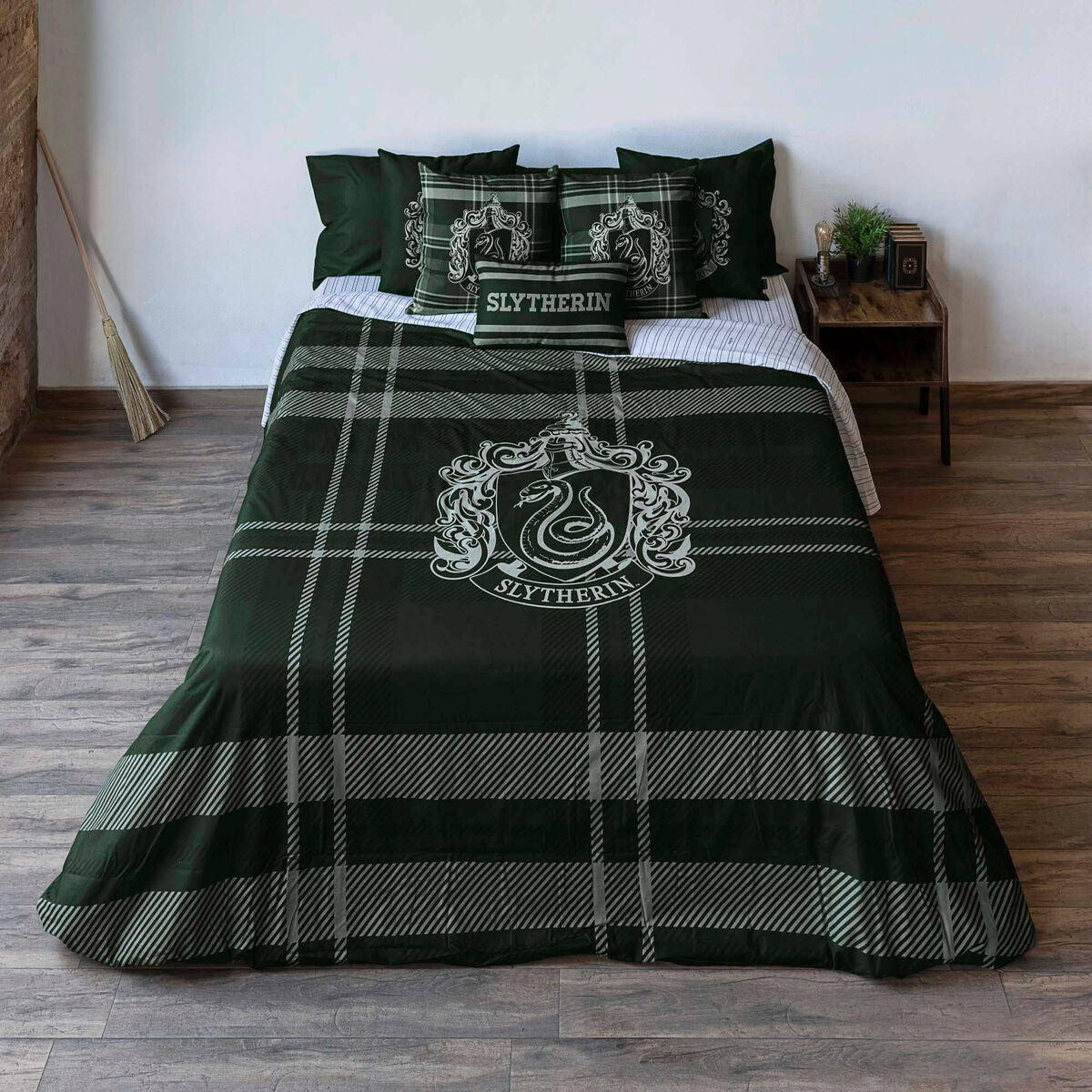 Bettdeckenbezug Harry Potter Slytherin 220 x 220 cm Double size