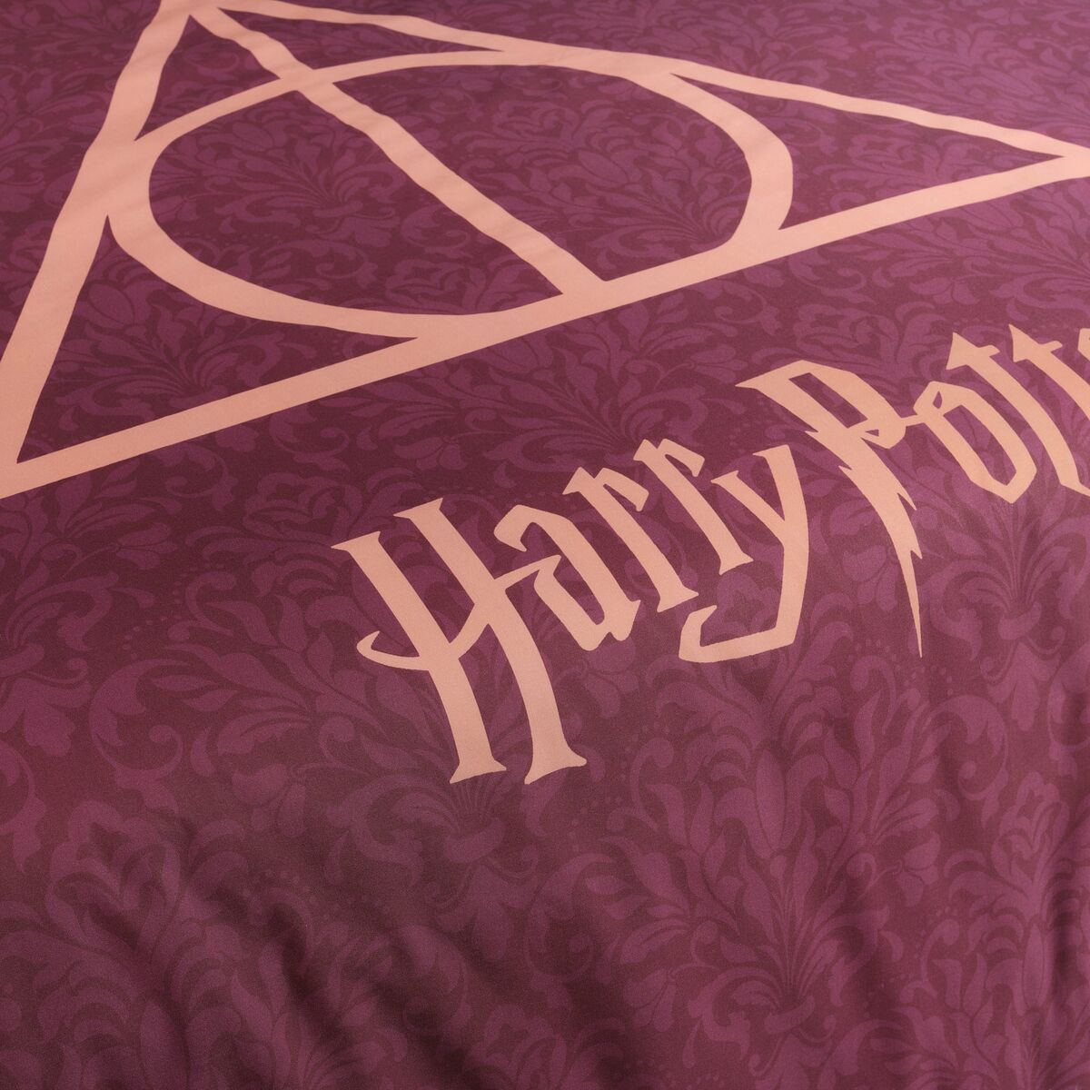 Copertura del piumone Harry Potter Doni della morte 260 x 240 cm Letto king size