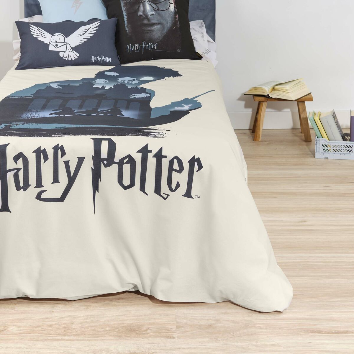 Housse de Couette Harry Potter 200 x 200 cm Lit de 120