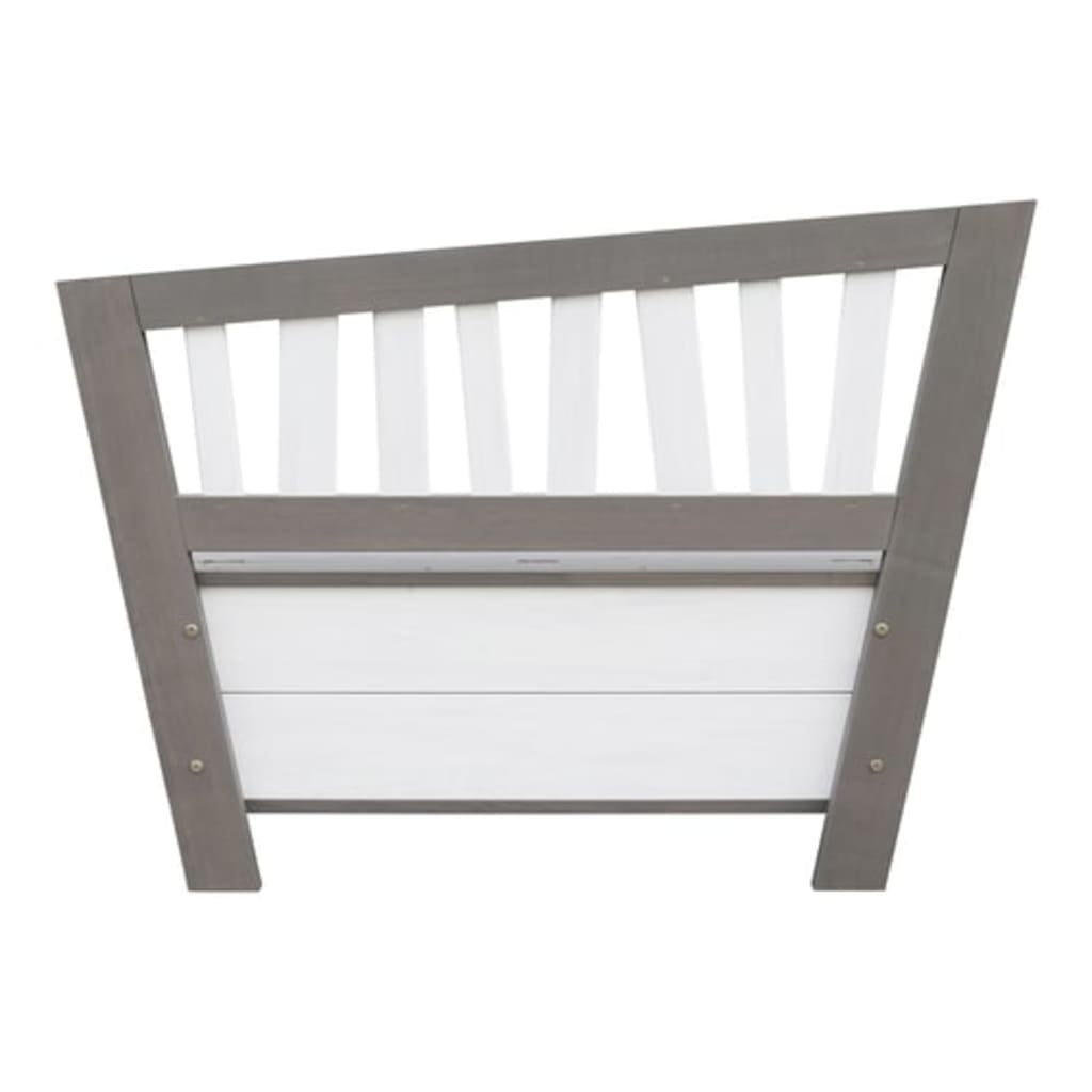 AXI Banc de rangement Corky Gris et blanc Bancs coffres AXI   