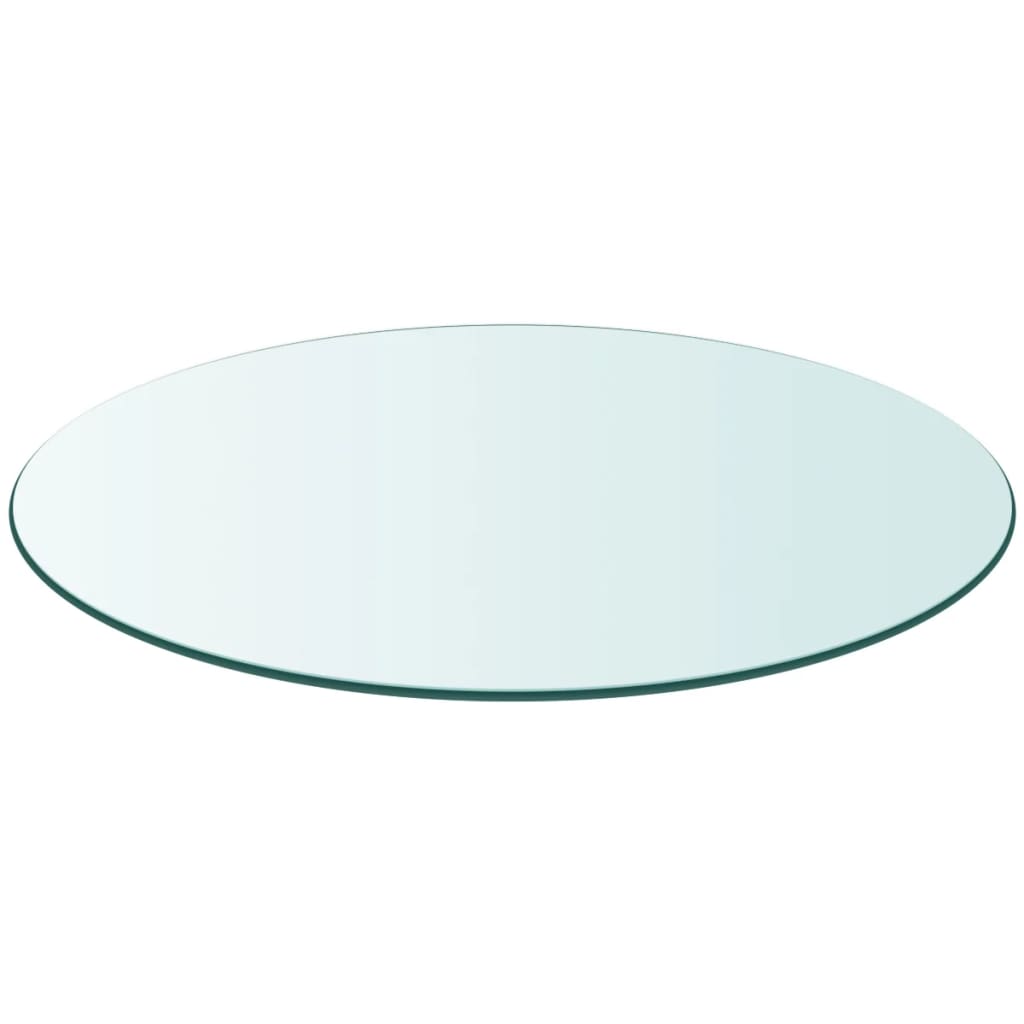 Dessus de table ronde en verre trempé 500 mm - Xios Store SNC