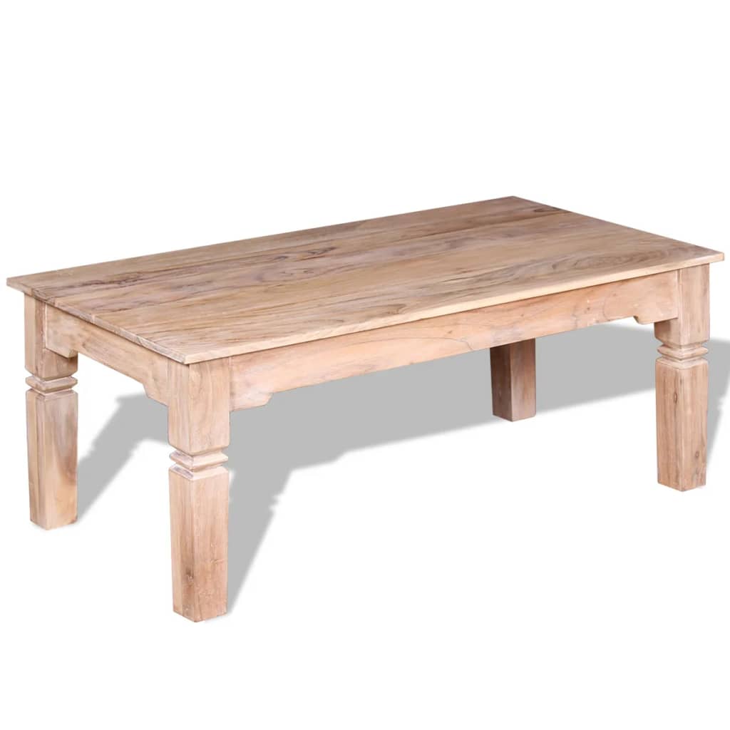 Table basse Bois d'acacia 110x60x45 cm Tables basses vidaXL   