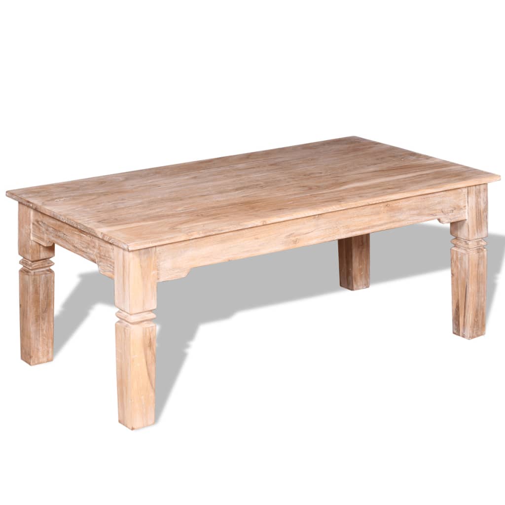 Table basse Bois d'acacia 110x60x45 cm Tables basses vidaXL   