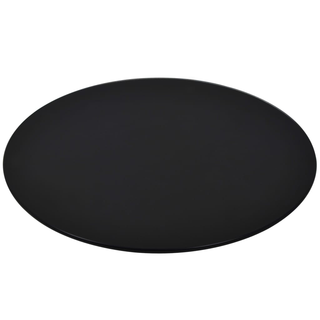 Dessus de table rond Verre trempé 300 mm Plateaux de table vidaXL   