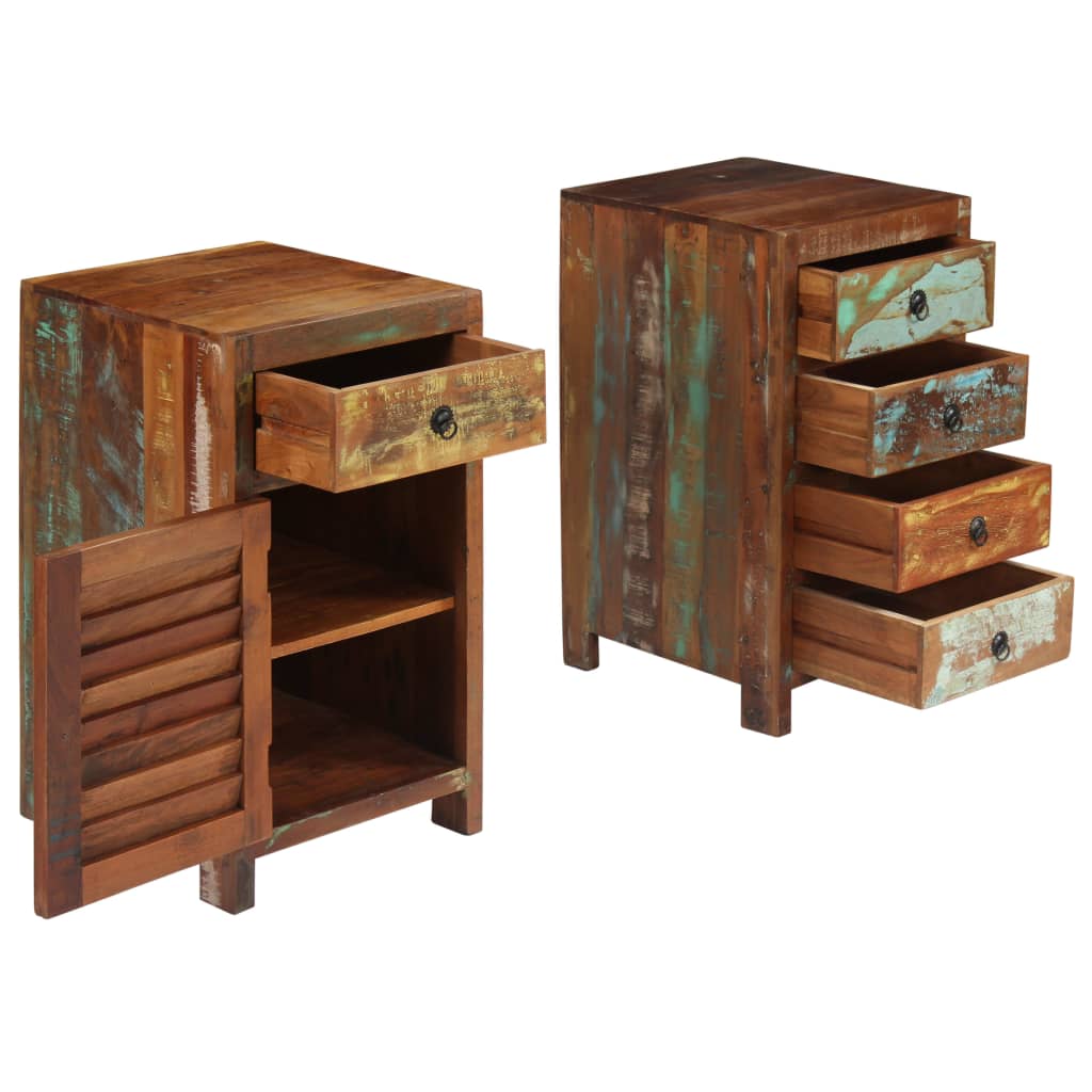 Bureau sur pieds Bois de récupération massif 140 x 50 x 77 cm Bureaux vidaXL   