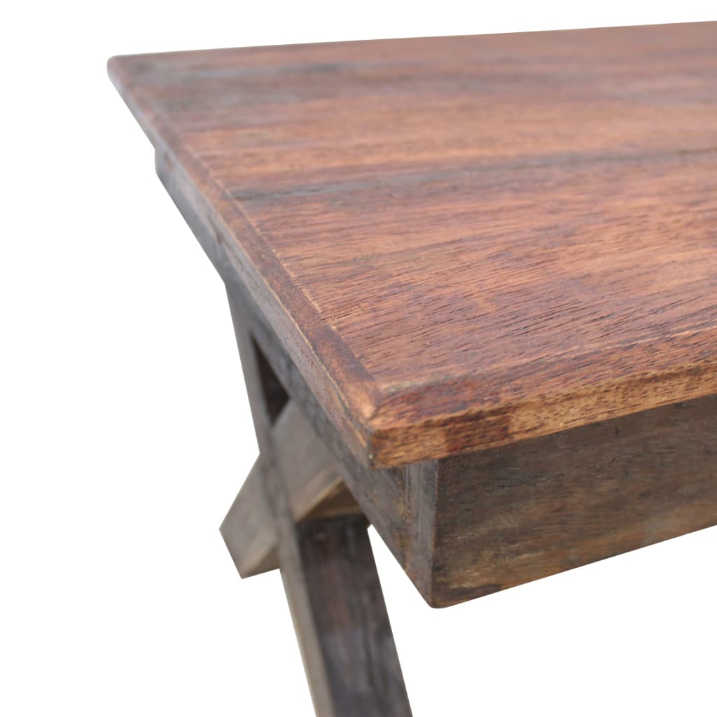 Table basse bois de récupération mélangé 110x60x45 cm Tables basses vidaXL