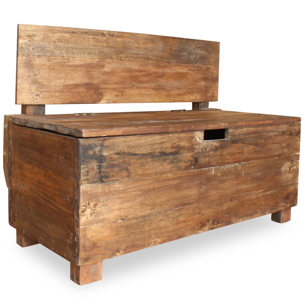 Banc Bois de récupération 86 x 40 x 60 cm Bancs coffres vidaXL