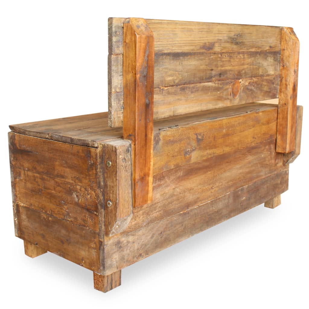 Banc Bois de récupération 86 x 40 x 60 cm Bancs coffres vidaXL