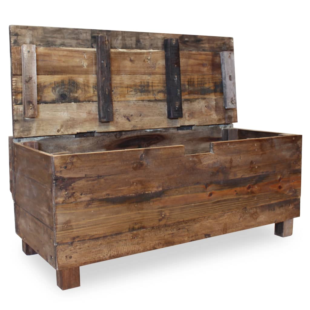 Banc Bois de récupération 86 x 40 x 60 cm Bancs coffres vidaXL