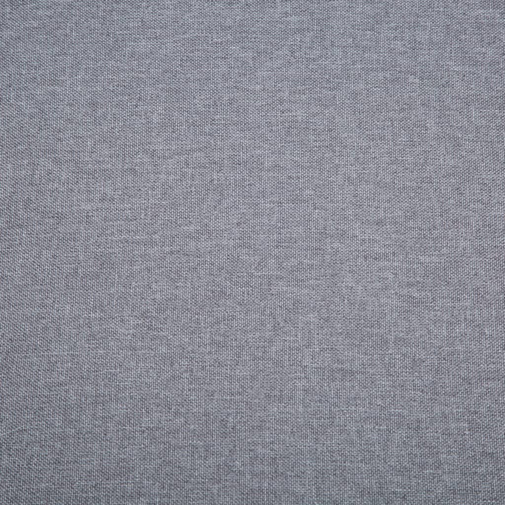 Canapé à 3 places revêtement en tissu 172x70x82 cm gris clair Canapés vidaXL   