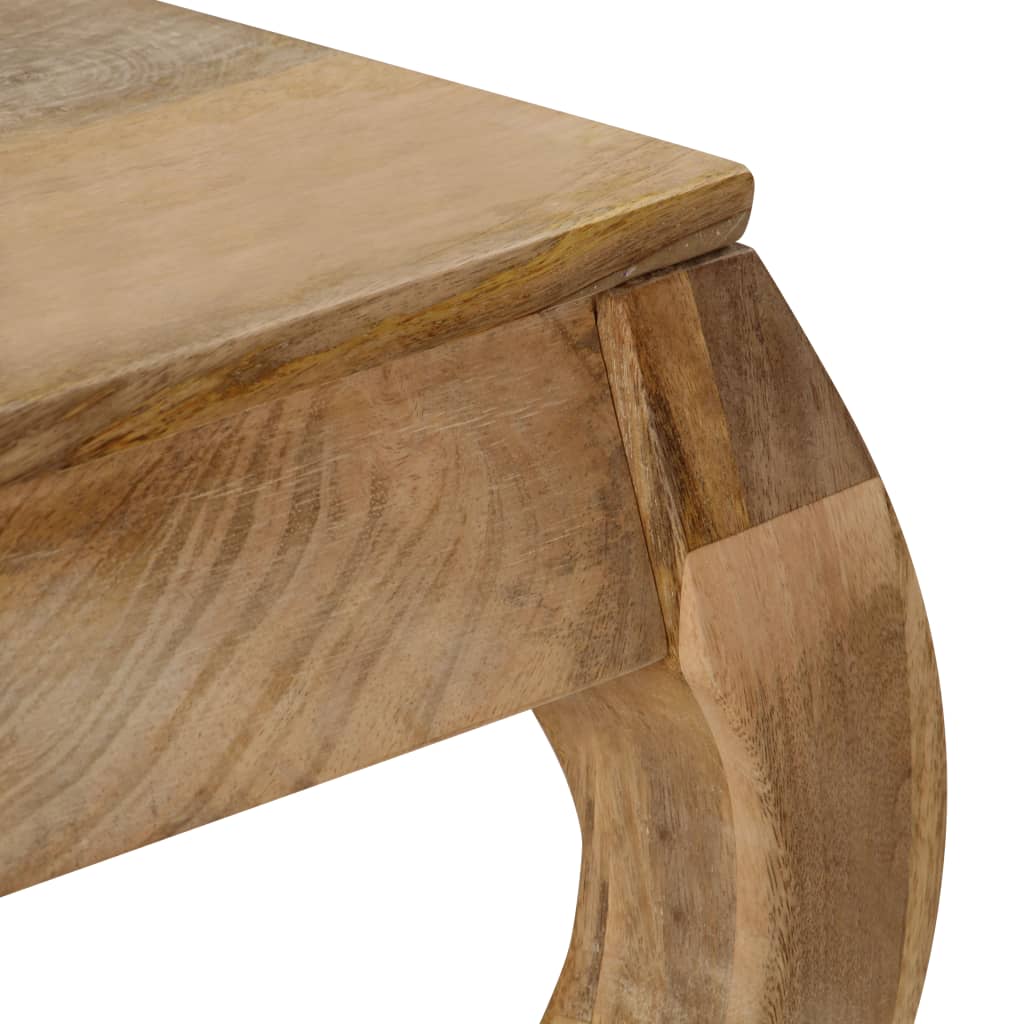 Table basse 80x80x40 cm Bois de manguier massif Tables basses vidaXL   