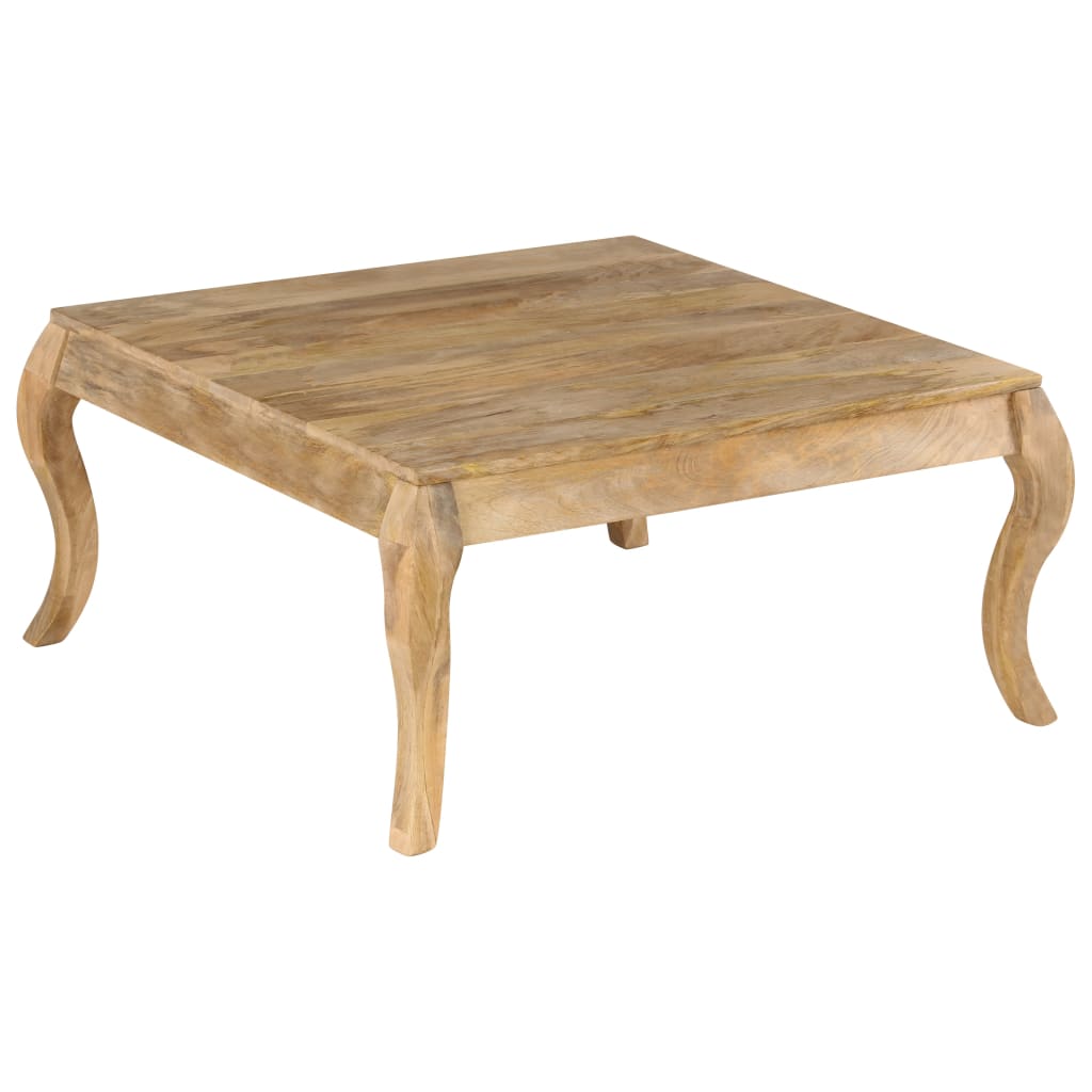 Table basse 80x80x40 cm Bois de manguier massif Tables basses vidaXL   