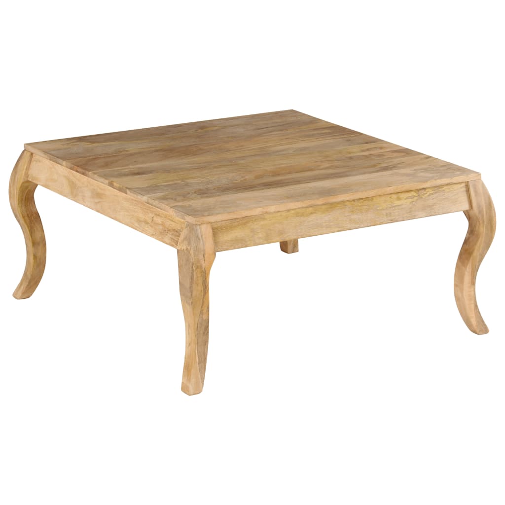 Table basse 80x80x40 cm Bois de manguier massif Tables basses vidaXL   