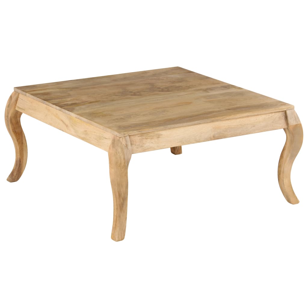 Table basse 80x80x40 cm Bois de manguier massif Tables basses vidaXL   