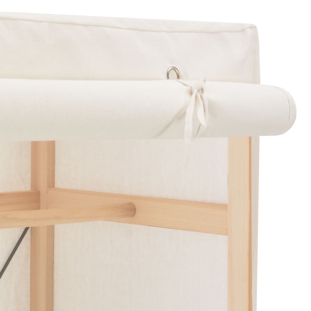 Garde-robe Blanc 79 x 40 x 170 cm Tissu Armoires vidaXL   