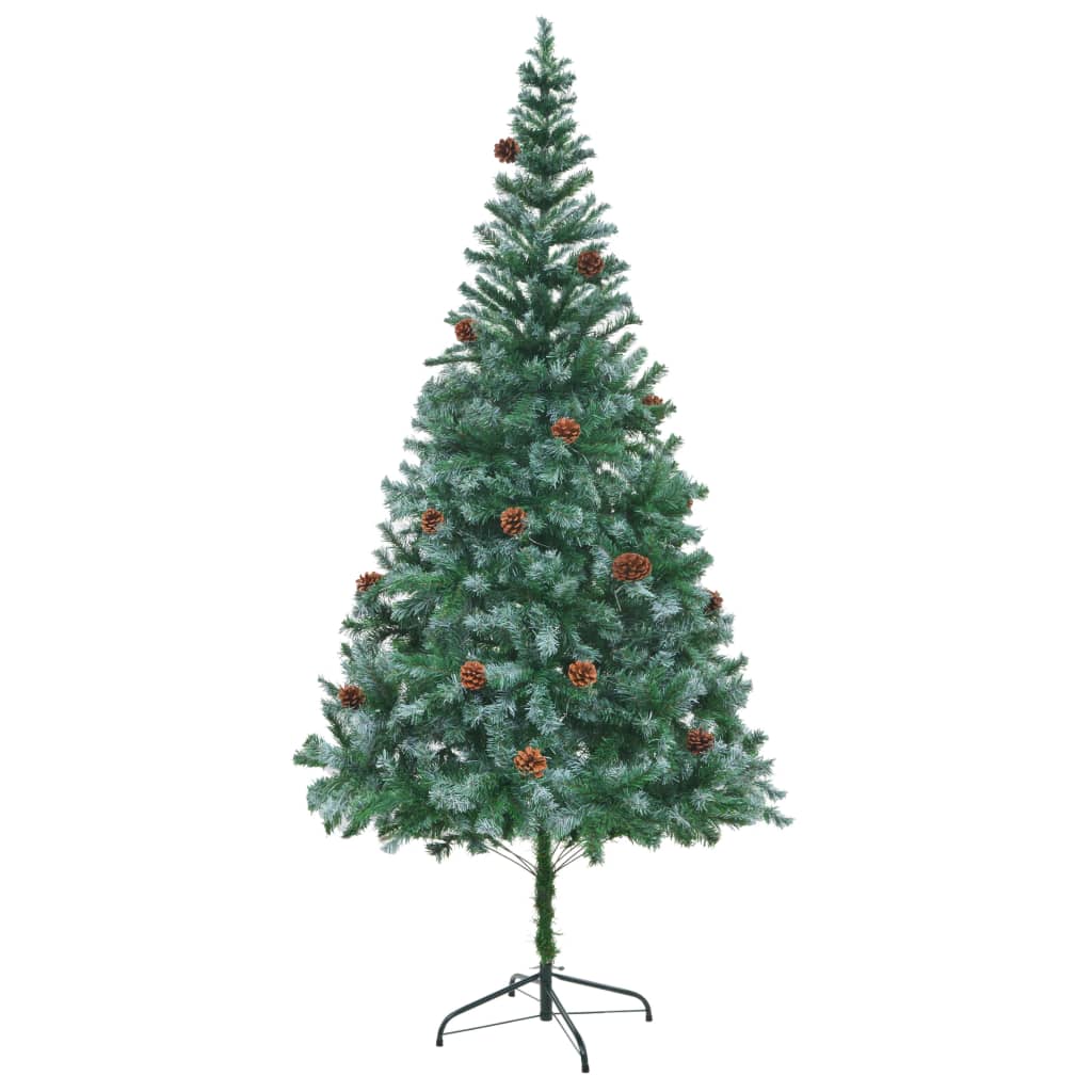 Arbre de Noël artificiel avec pommes de pin 210 cm - Xios Store SNC