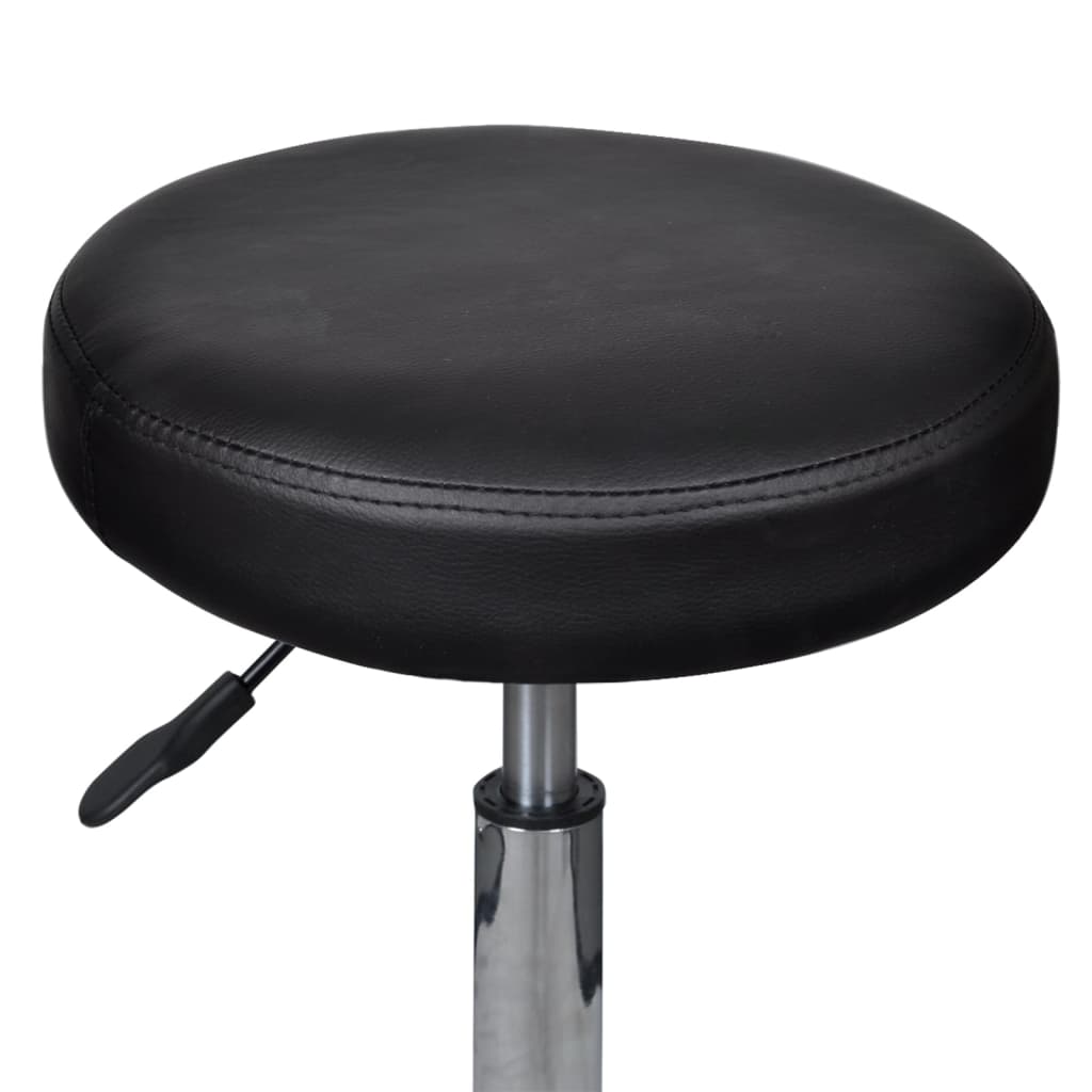 Tabouret de bureau Noir Chaises de bureau vidaXL