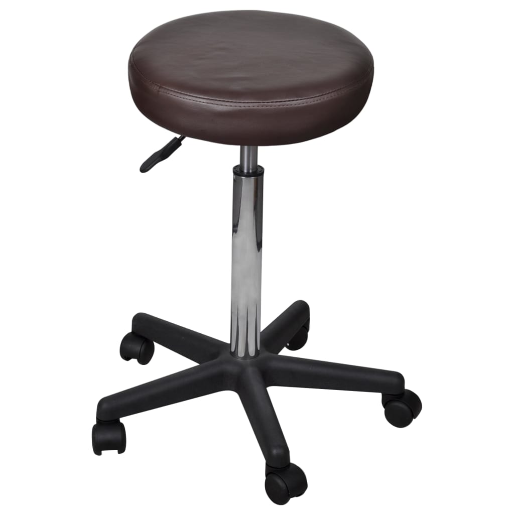 Tabouret de bureau marron Chaises de bureau vidaXL   