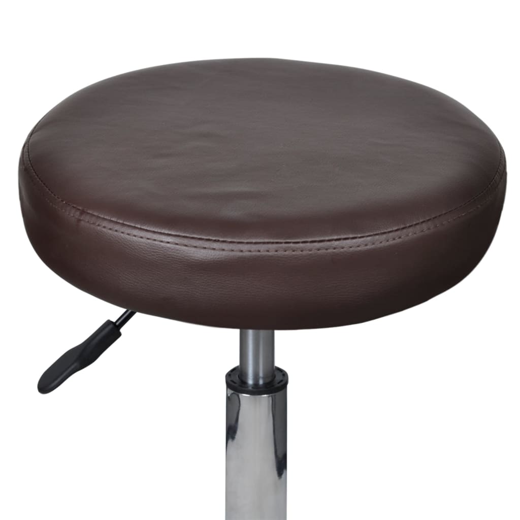 Tabouret de bureau marron Chaises de bureau vidaXL   