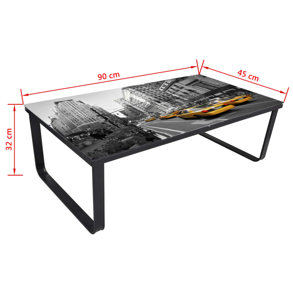 Table basse avec dessus de table rectangulaire Tables basses vidaXL   