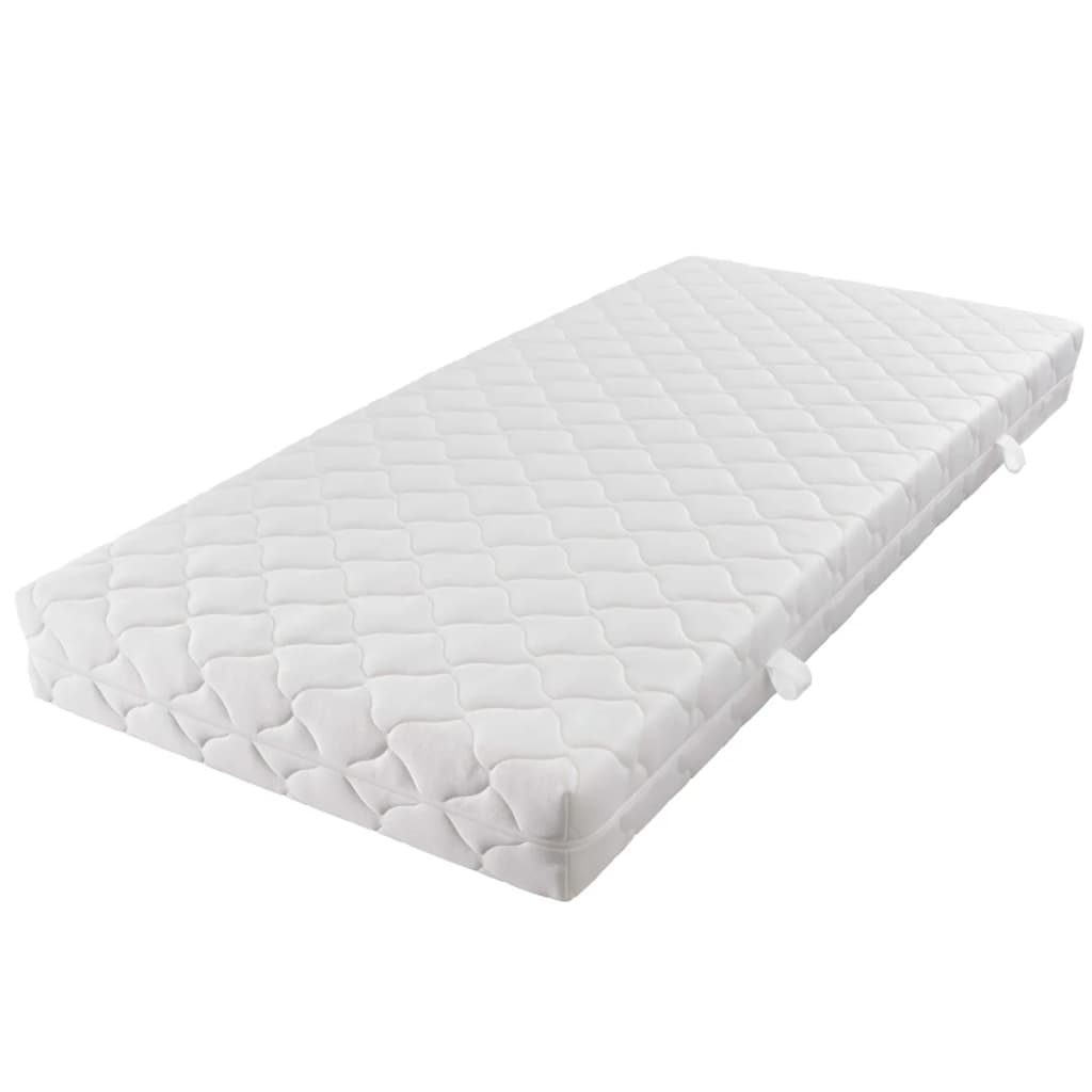 Matelas avec housse lavable 200x80x17 cm Matelas vidaXL   