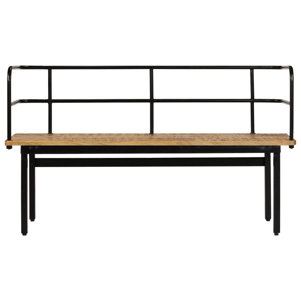 Banc 120 x 40 x 70 cm Bois de manguier massif Bancs coffres vidaXL   