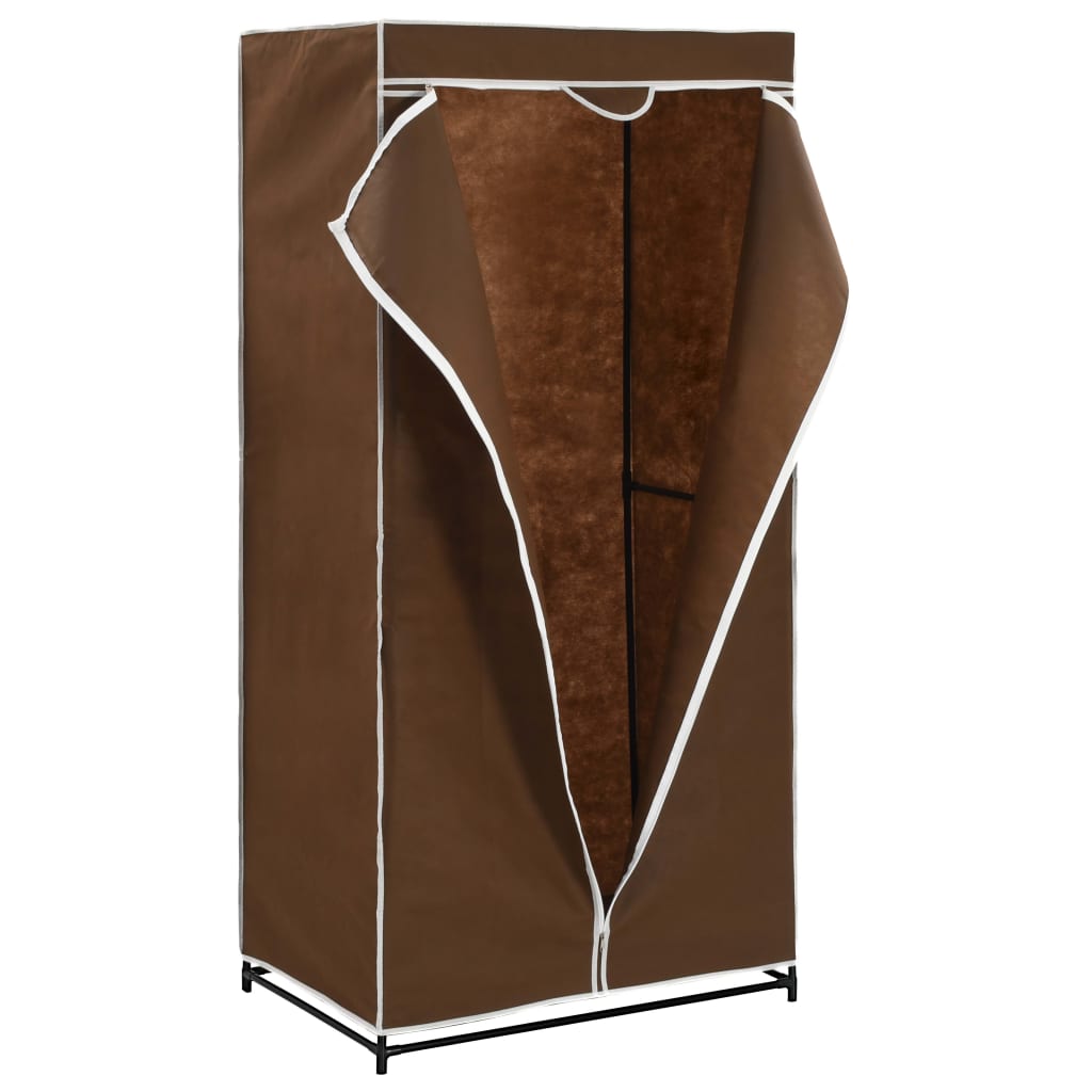 Garde-robe Marron 75x50x160 cm Armoires vidaXL