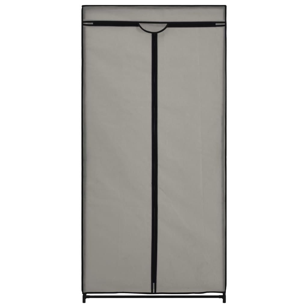 2 pcs Garde-robes Gris 75x50x160 cm Armoires vidaXL