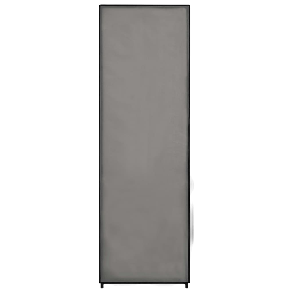 Garde-robe Gris 87 x 49 x 159 cm Tissu Armoires vidaXL