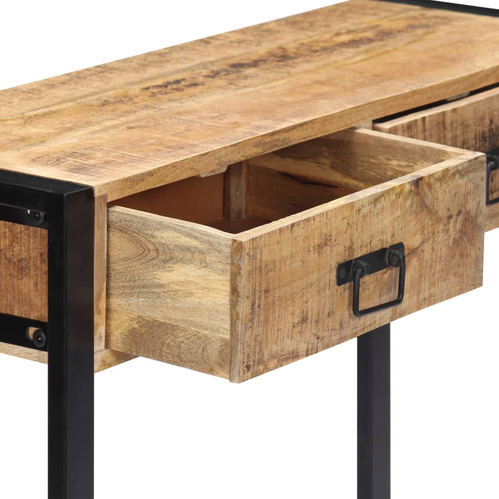 Table console 90 x 30 x 75 cm Bois de manguier massif Tables d'appoint vidaXL   