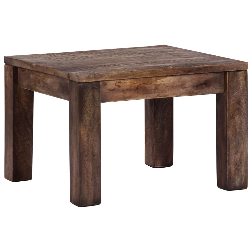 Table basse 50x50x35 cm Bois de manguier massif Tables basses vidaXL   