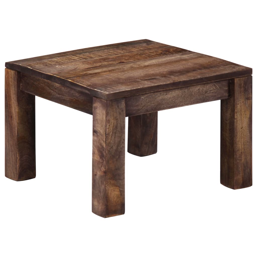 Table basse 50x50x35 cm Bois de manguier massif Tables basses vidaXL   