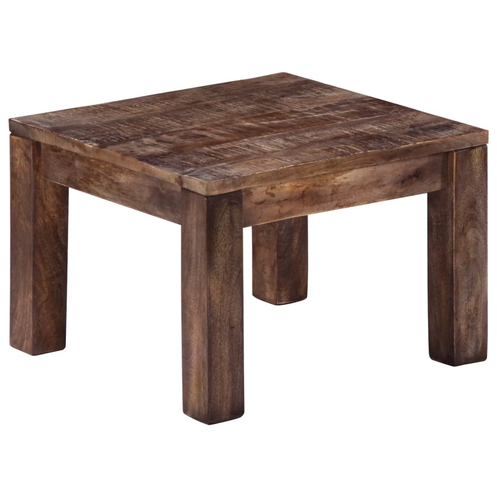 Table basse 50x50x35 cm Bois de manguier massif Tables basses vidaXL   