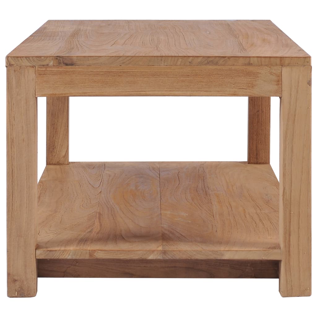 Table basse 100x50x40 cm bois de teck massif Tables basses vidaXL   