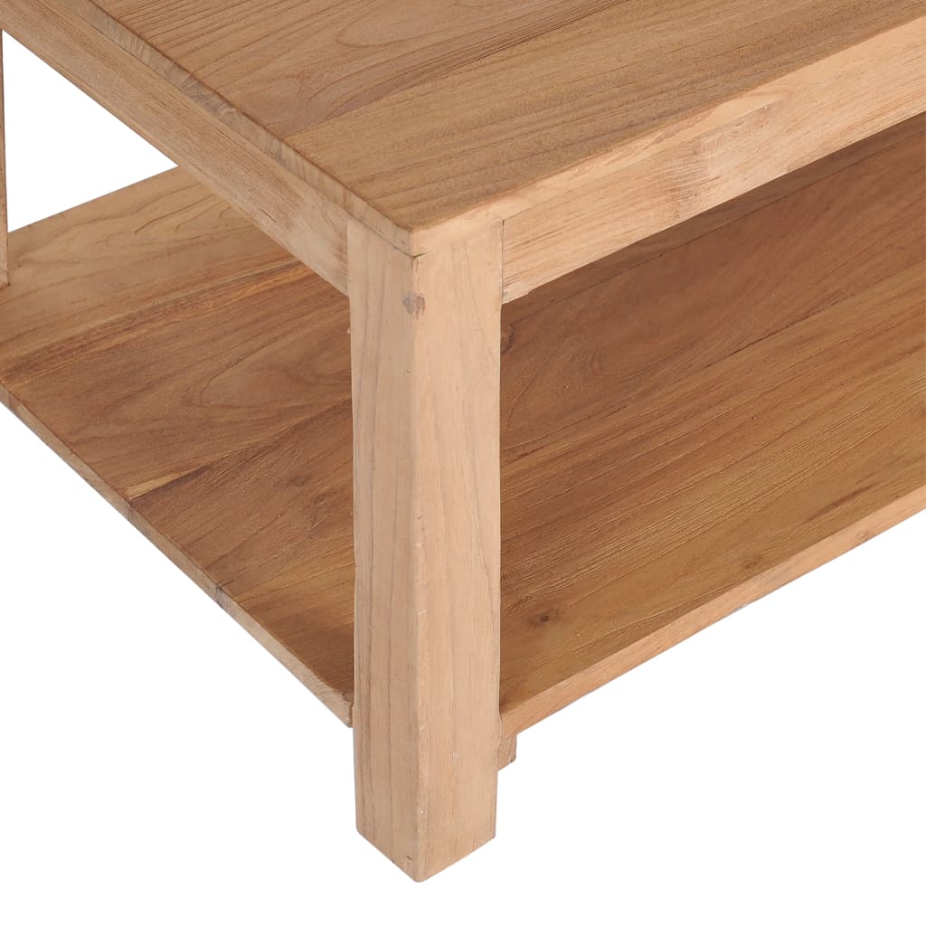 Table basse 100x50x40 cm bois de teck massif Tables basses vidaXL   