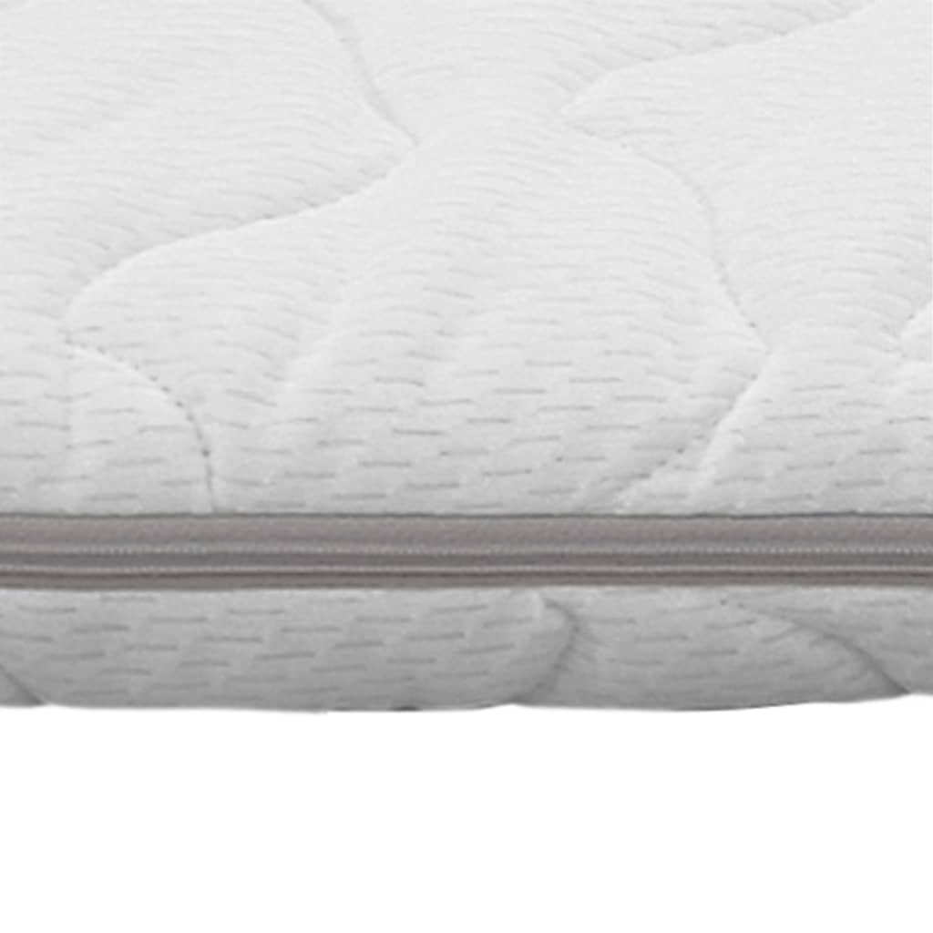 Sur-matelas 140 x 200 cm Mousse à mémoire de forme Visco 6 cm Couvre-matelas vidaXL   