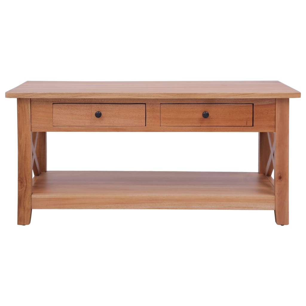 Table basse 100x55x46 cm bois d'acajou massif Tables basses vidaXL   