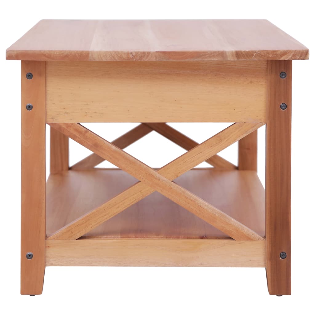 Table basse 100x55x46 cm bois d'acajou massif Tables basses vidaXL   