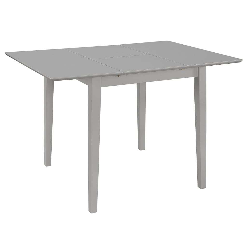 Mobilier de salle à manger 3 pcs MDF Gris Meubles de salle à manger vidaXL   