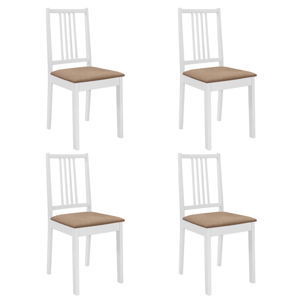 Mobilier de salle à manger 5 pcs MDF Blanc Meubles de salle à manger vidaXL   