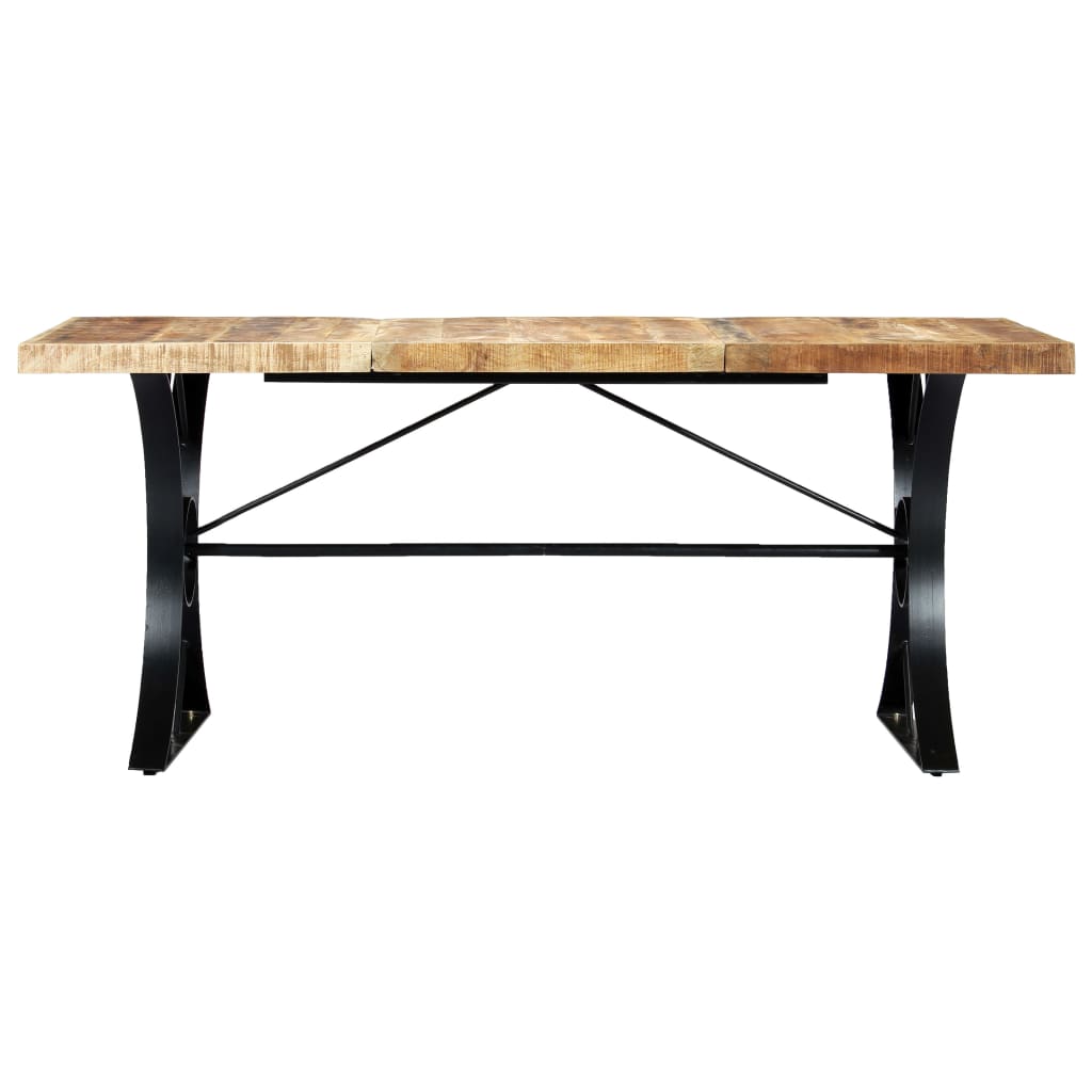 Table de salle à manger 180x90x76 cm Bois de manguier massif Tables à manger vidaXL