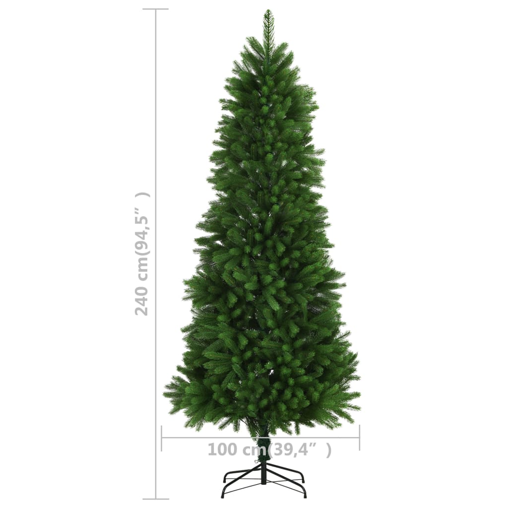 Arbre de Noël artificiel aiguilles réalistes 240 cm vert - Xios Store SNC