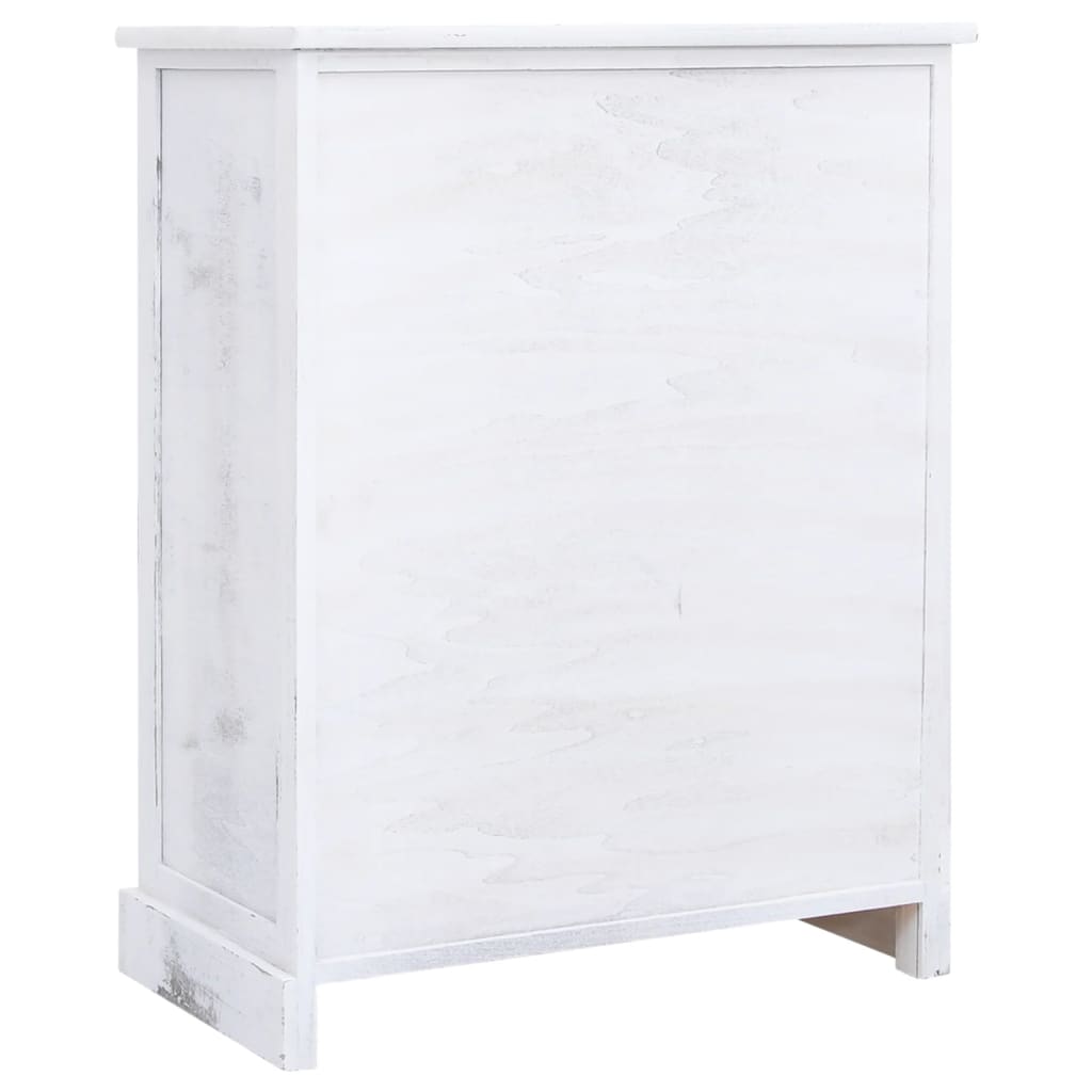 Armoire à tiroirs Blanc 60x30x75 cm Bois Buffets & bahuts vidaXL   