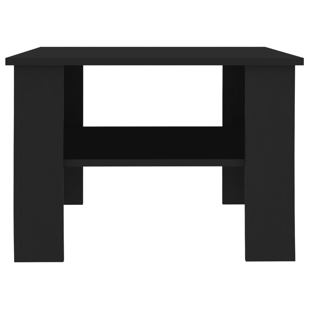 Table basse Noir 60x60x42 cm Bois d’ingénierie Tables basses vidaXL   