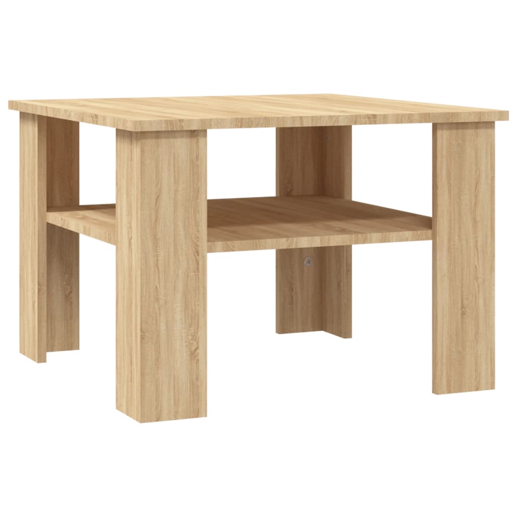 Table basse Chêne sonoma 60x60x42 cm Bois d’ingénierie Tables basses vidaXL   