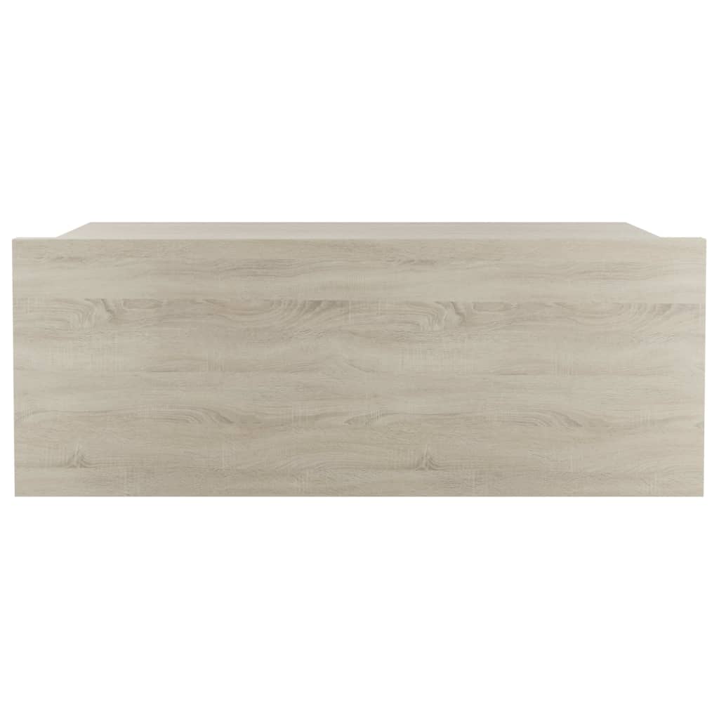 Table de chevet flottante Chêne sonoma 40x30x15 cm Aggloméré Tables de chevet vidaXL   